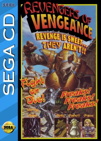 Cover Revengers of Vengeance for Sega CD